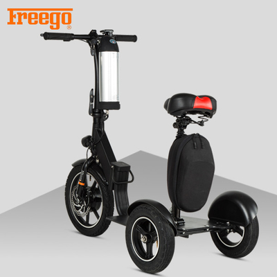 สกูตเตอร์สำหรับเคลื่อนย้ายด้วยมอเตอร์สีดำ, สกูตเตอร์สำหรับเคลื่อนย้ายผู้สูงอายุ 100 กก. โหลดสูงสุด