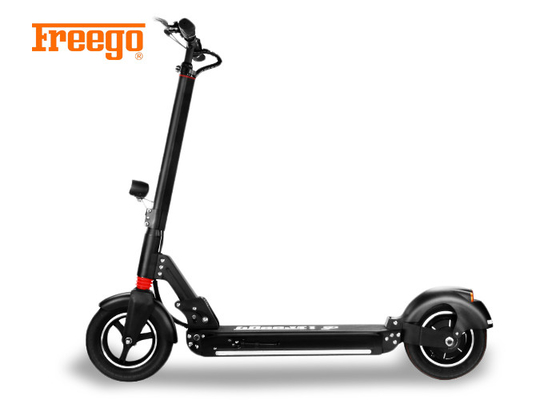 Black 48V 8Ah 500W แบตเตอรี่ลิเธียมขับเคลื่อนยืนขึ้นสกูตเตอร์โหลดสูงสุด 120KG