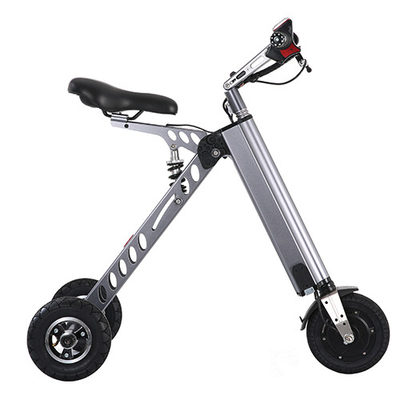 ทนทาน 8 นิ้วแบบพกพา E Bike สกู๊ตเตอร์พับไฟฟ้ารับประกัน 2 ปี Quility